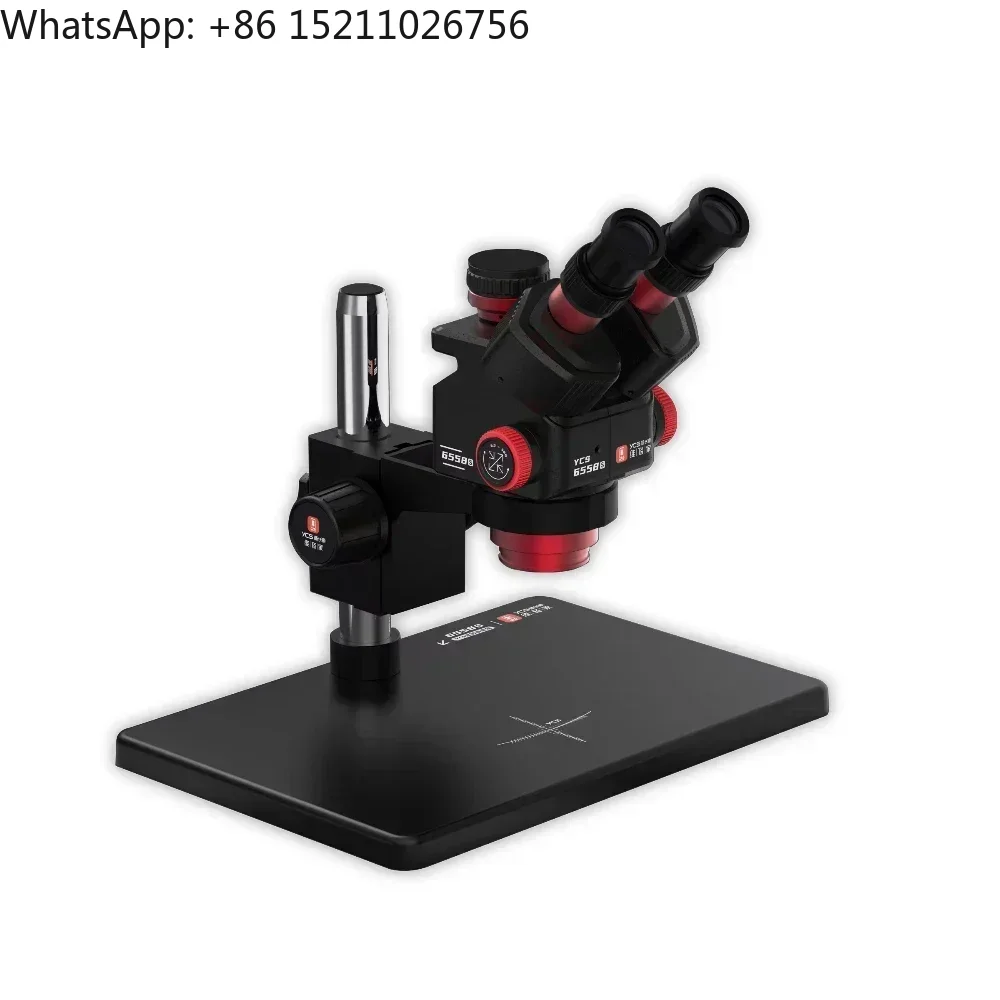 Zoom Lighting Kit - กล้องจุลทรรศน์ YCS 6558S HD Trinocular พร้อมฐาน