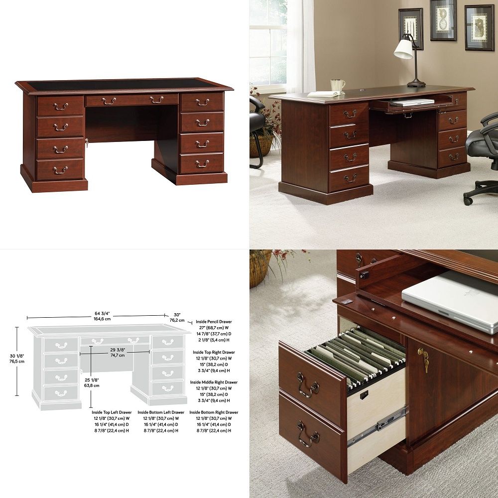 Home Office With Two Desks - โต๊ะทำงานสำหรับสองคน, โต๊ะยาวพิเศษ 86.6 นิ้ว, โต๊ะเขียนหนังสือคอมพิวเตอร์คู่, โต๊ะทำงานไม้ขนาดใหญ่สำหรับโฮมออฟฟิศ,