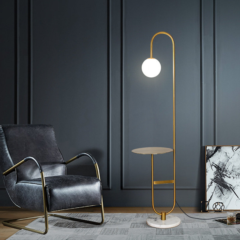 Home Office Industrial Design - โคมไฟตั้งพื้นสไตล์โมเดิร์นโพสต์โมเดิร์น ดีไซน์ทรงกรวยแบบอินดัสเทรียล ไฟ LED สำหรับสำนักงาน โรงแรม