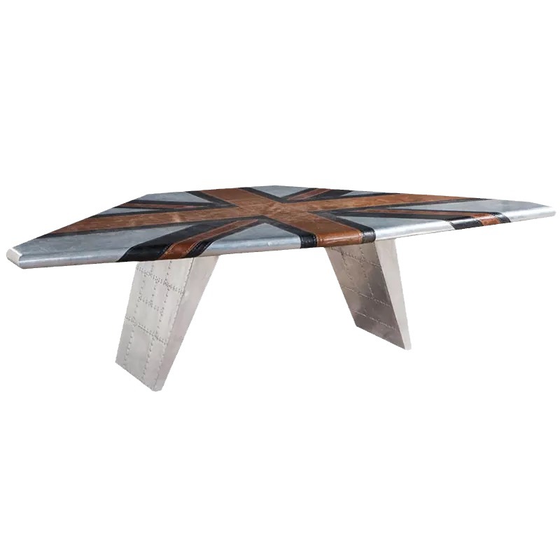 โต๊ะทำงานอะลูมิเนียมอุตสาหกรรม - Home Office Industrial Design บทวิจารณ์และราคา