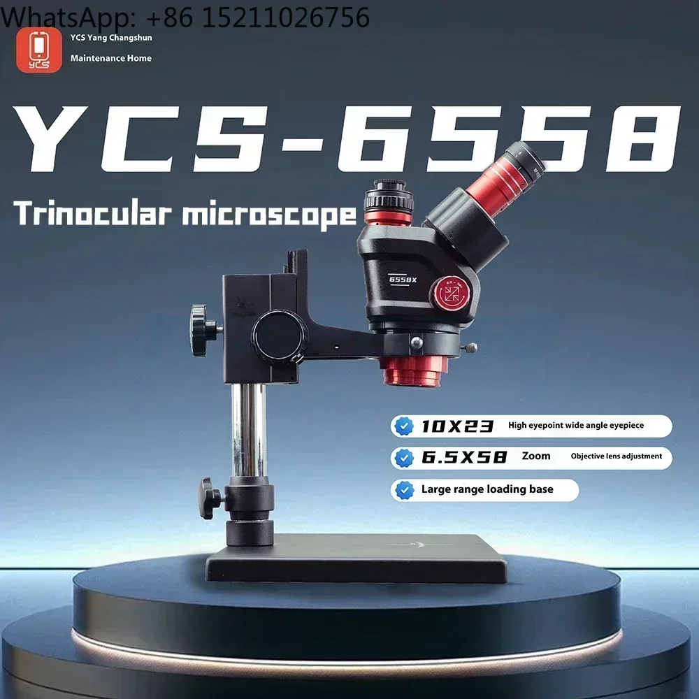 กล้องจุลทรรศน์ YCS 6558S HD Tr - Zoom Lighting Kit บทวิจารณ์และราคา