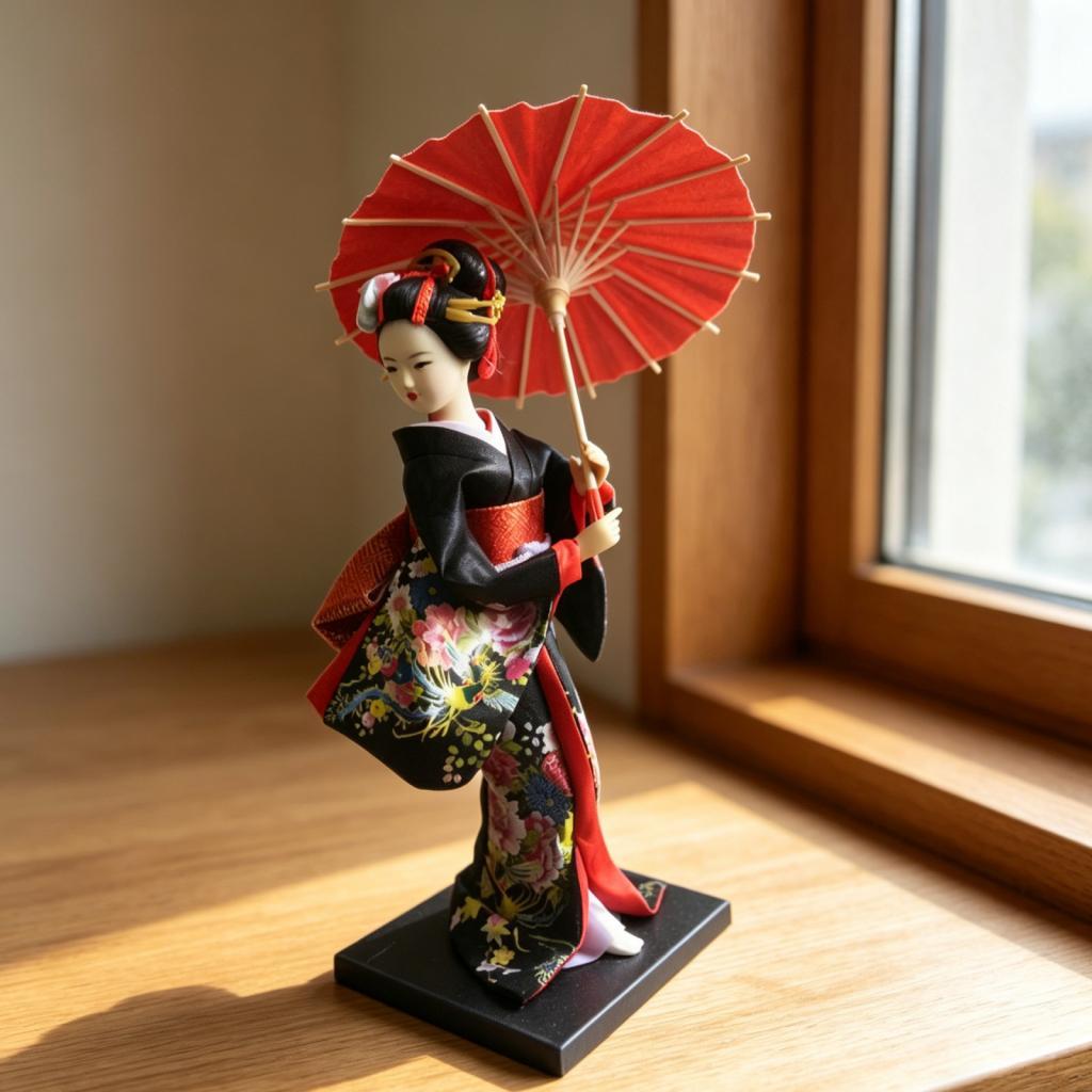 รูปปั้นเกอิชาญี่ปุ่น ของตกแต่ง - Home Office Japandi บทวิจารณ์และราคา