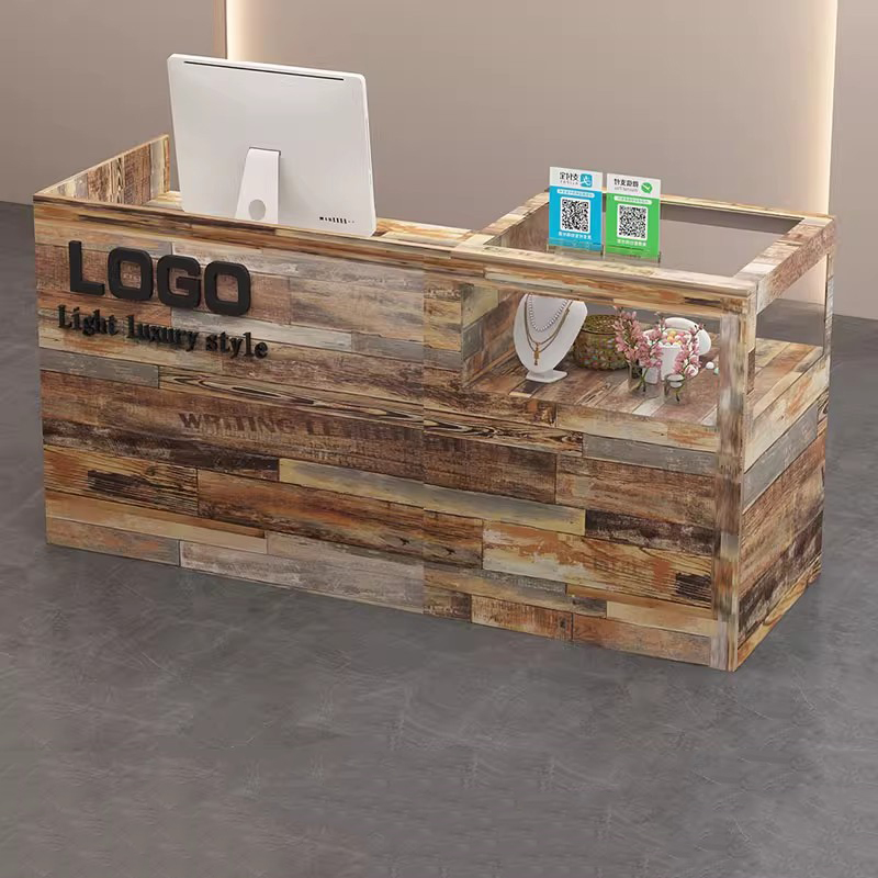 โต๊ะต้อนรับบริษัท โต๊ะจัดแสดงส - Home Office Industrial Design บทวิจารณ์และราคา