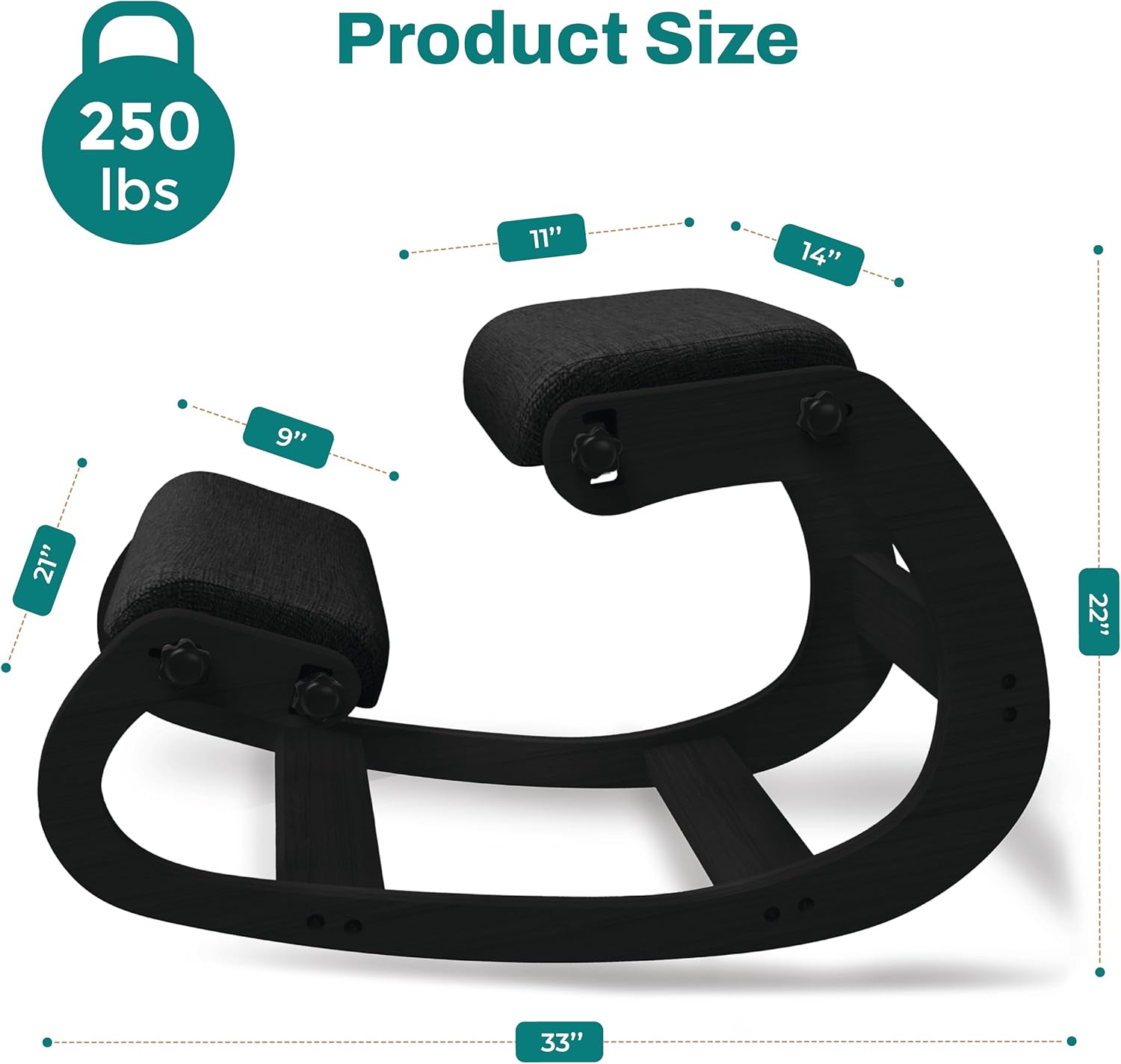 เก้าอี้ไม้ปรับระดับได้สำหรับนั - Ergonomic Office Chair บทวิจารณ์และราคา