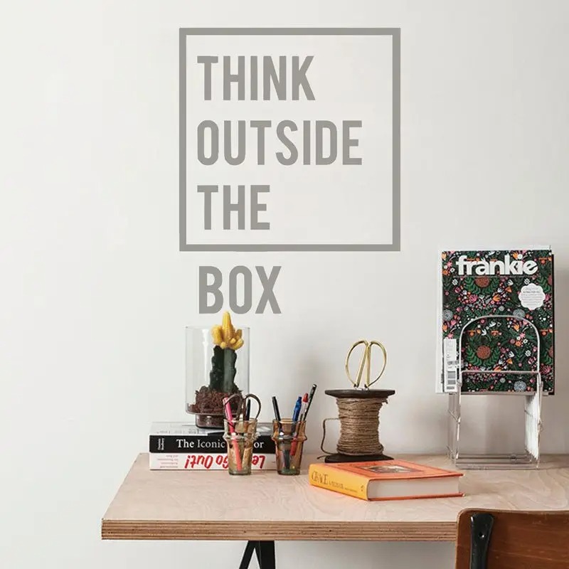สติ๊กเกอร์ติดผนังคำคมสร้างแรงบ - Home Office Quotes บทวิจารณ์และราคา