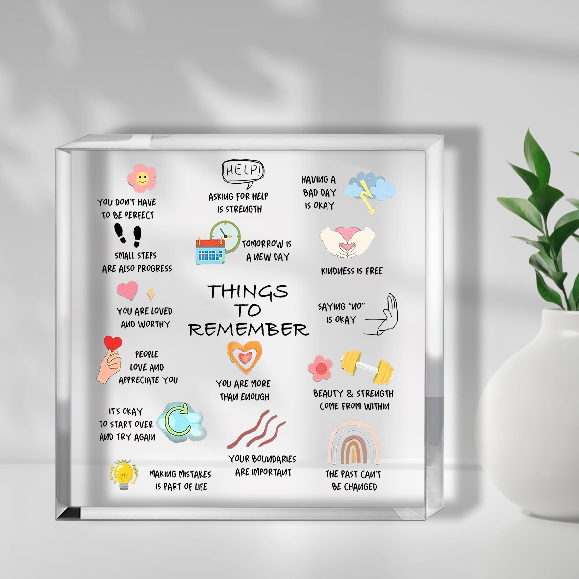 ของตกแต่งโต๊ะทำงานอะคริลิคทันส - Home Office Quotes บทวิจารณ์และราคา