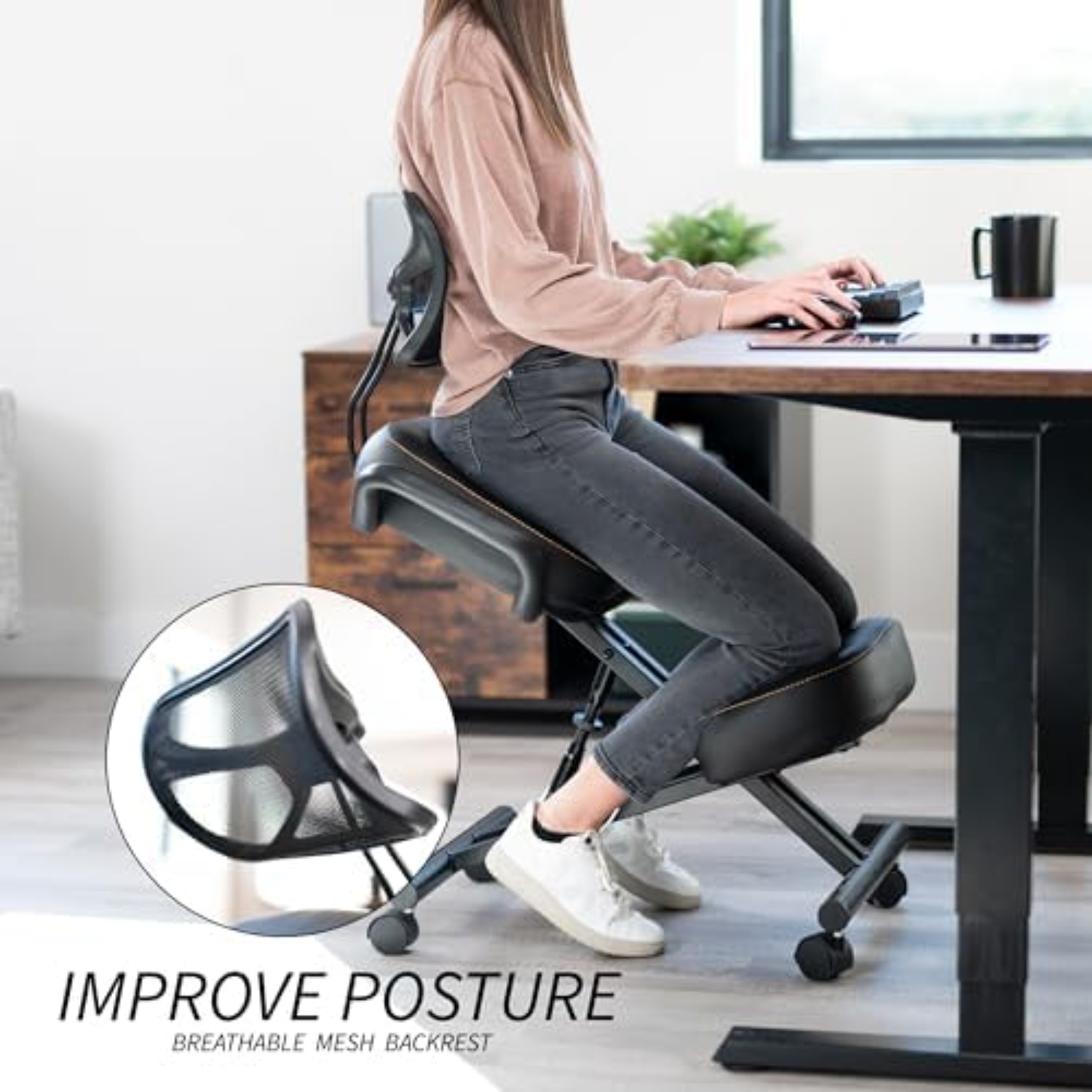 DRAGONN เก้าอี้นั่งคุกเข่าตามห - Ergonomic Office Chair บทวิจารณ์และราคา