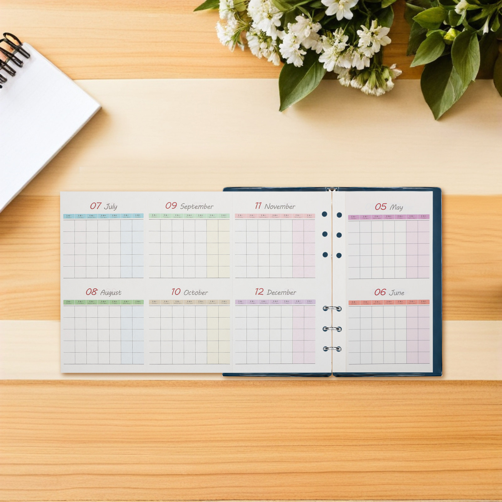 กระดาษแพลนเนอร์รายเดือนแบบไม่ม - Home Office Budget บทวิจารณ์และราคา