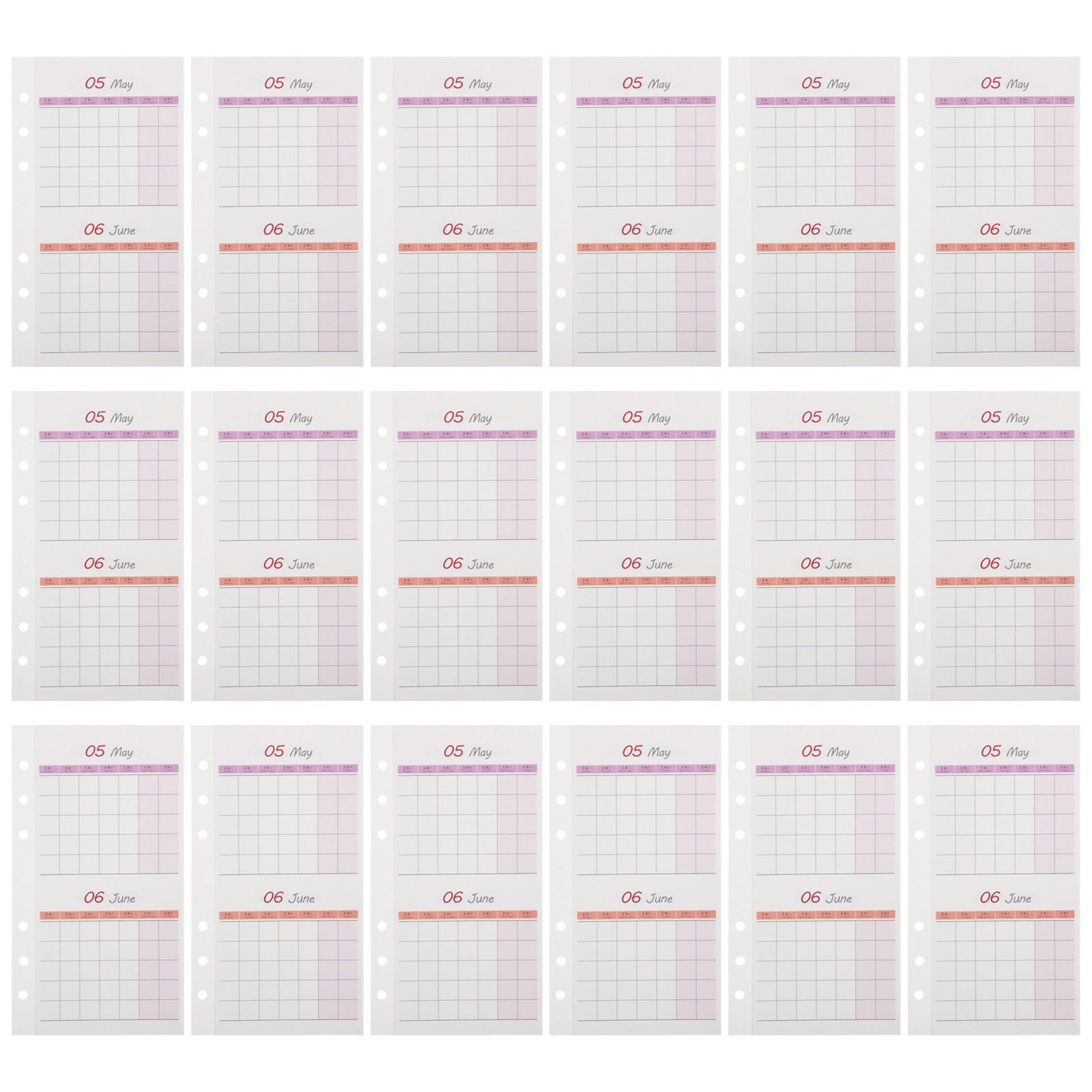 กระดาษแพลนเนอร์รายเดือนแบบไม่ม - Home Office Budget บทวิจารณ์และราคา