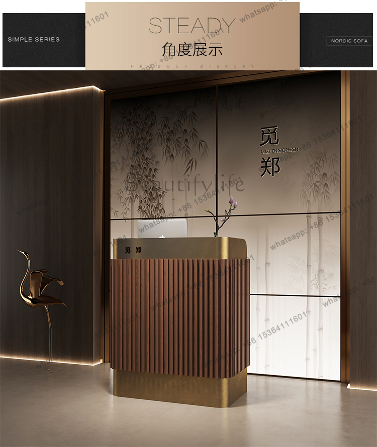 โต๊ะต้อนรับดีไซน์ทันสมัยสำหรับ - Home Office Industrial Design บทวิจารณ์และราคา