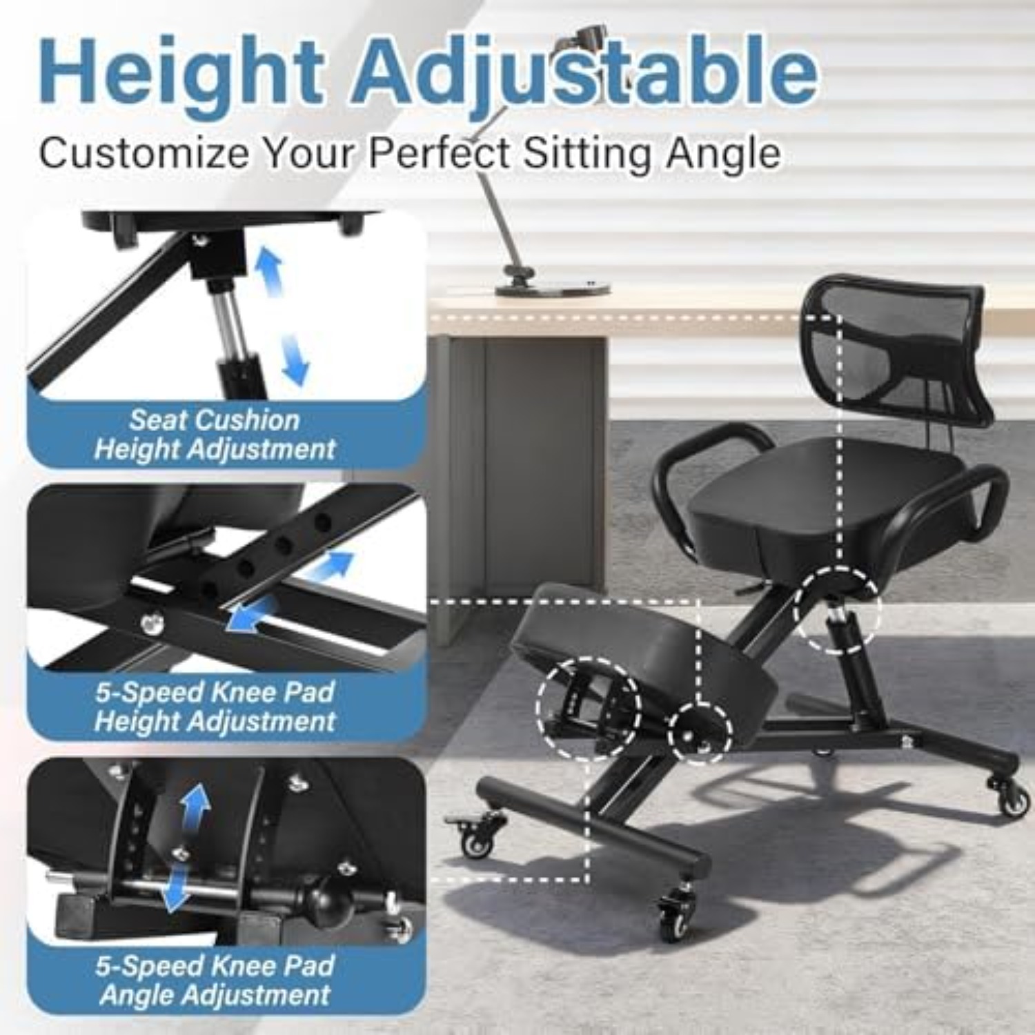 เก้าอี้นั่งคุกเข่าตามหลักสรีรศ - Ergonomic Office Chair บทวิจารณ์และราคา