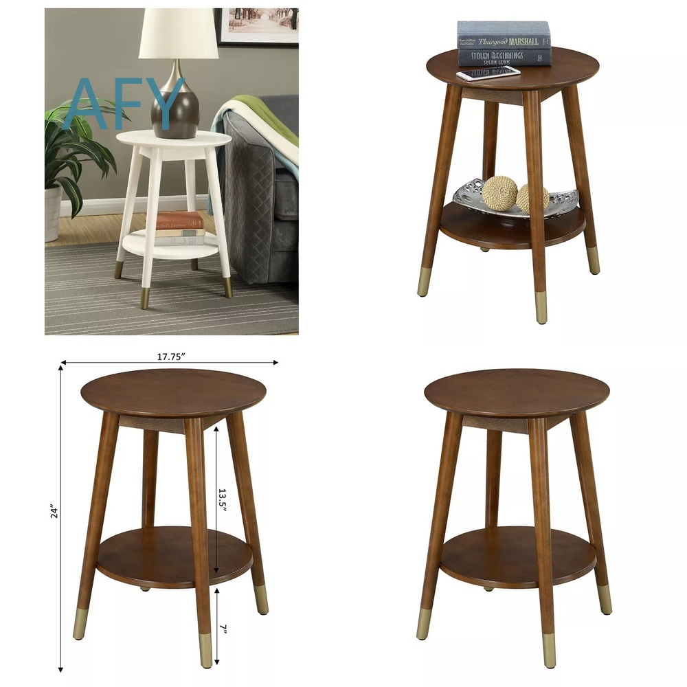 โต๊ะข้างไม้พร้อมช่องเก็บของด้า - Home Office Ikea บทวิจารณ์และราคา