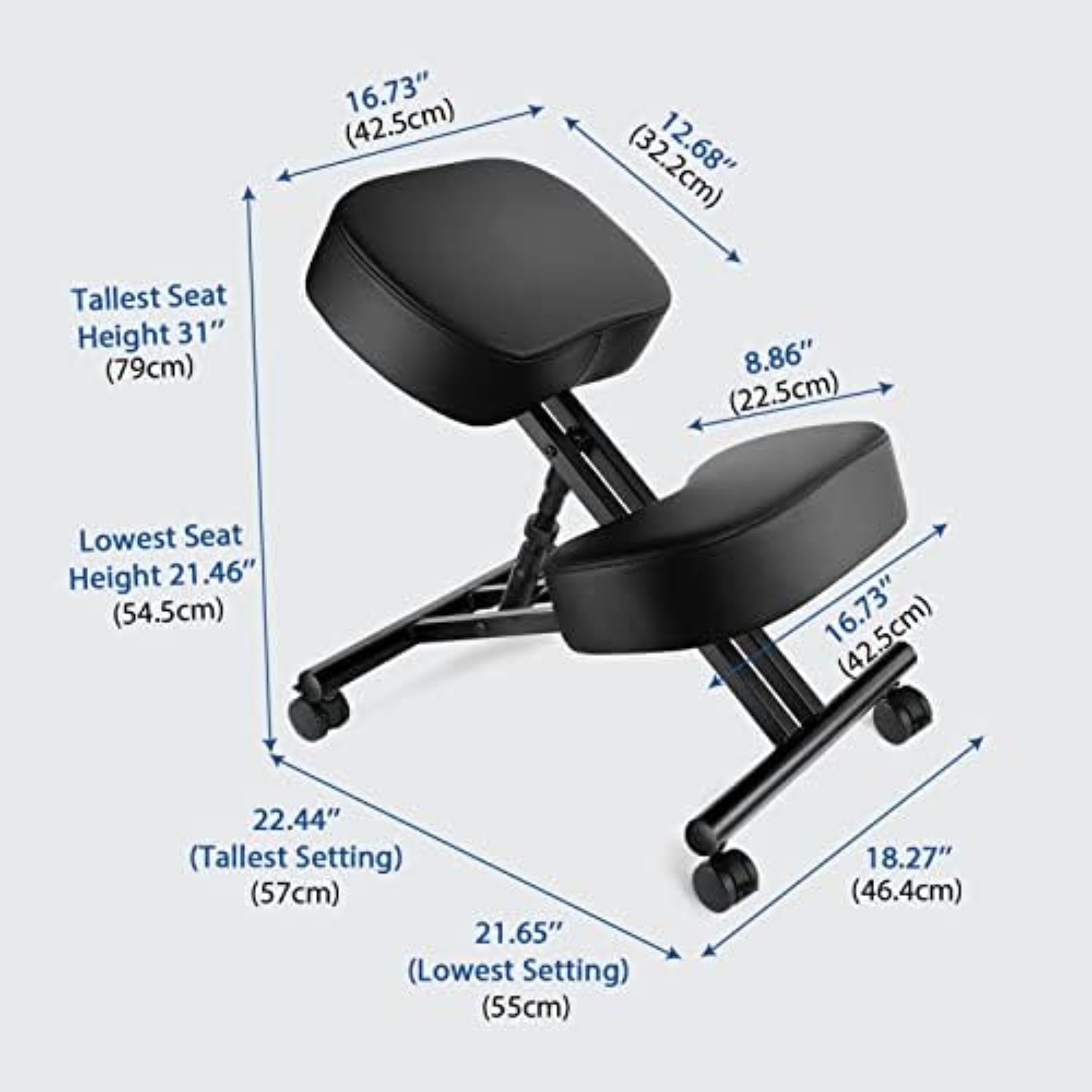 เก้าอี้นั่งคุกเข่าเพื่อสุขภาพ, - Ergonomic Office Chair บทวิจารณ์และราคา