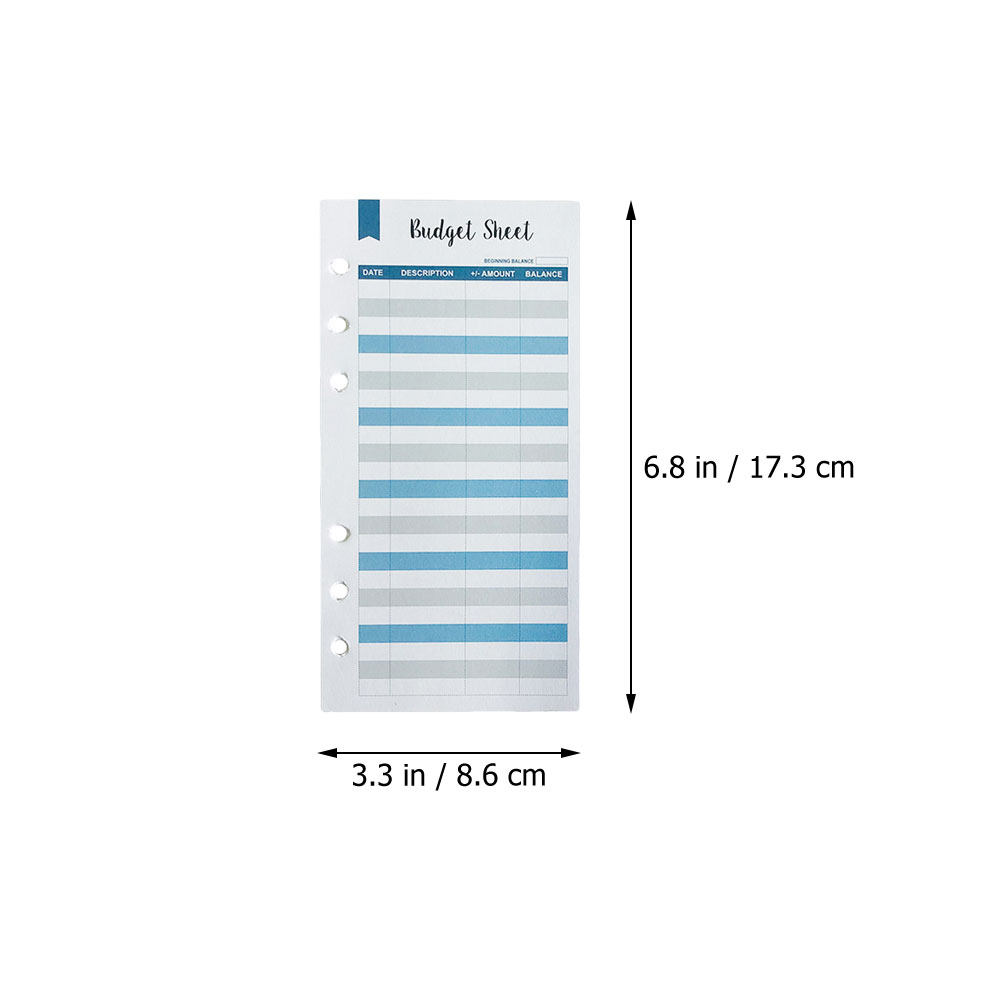 แผ่นบันทึกงบประมาณเงินสด 24 ชิ - Home Office Budget บทวิจารณ์และราคา