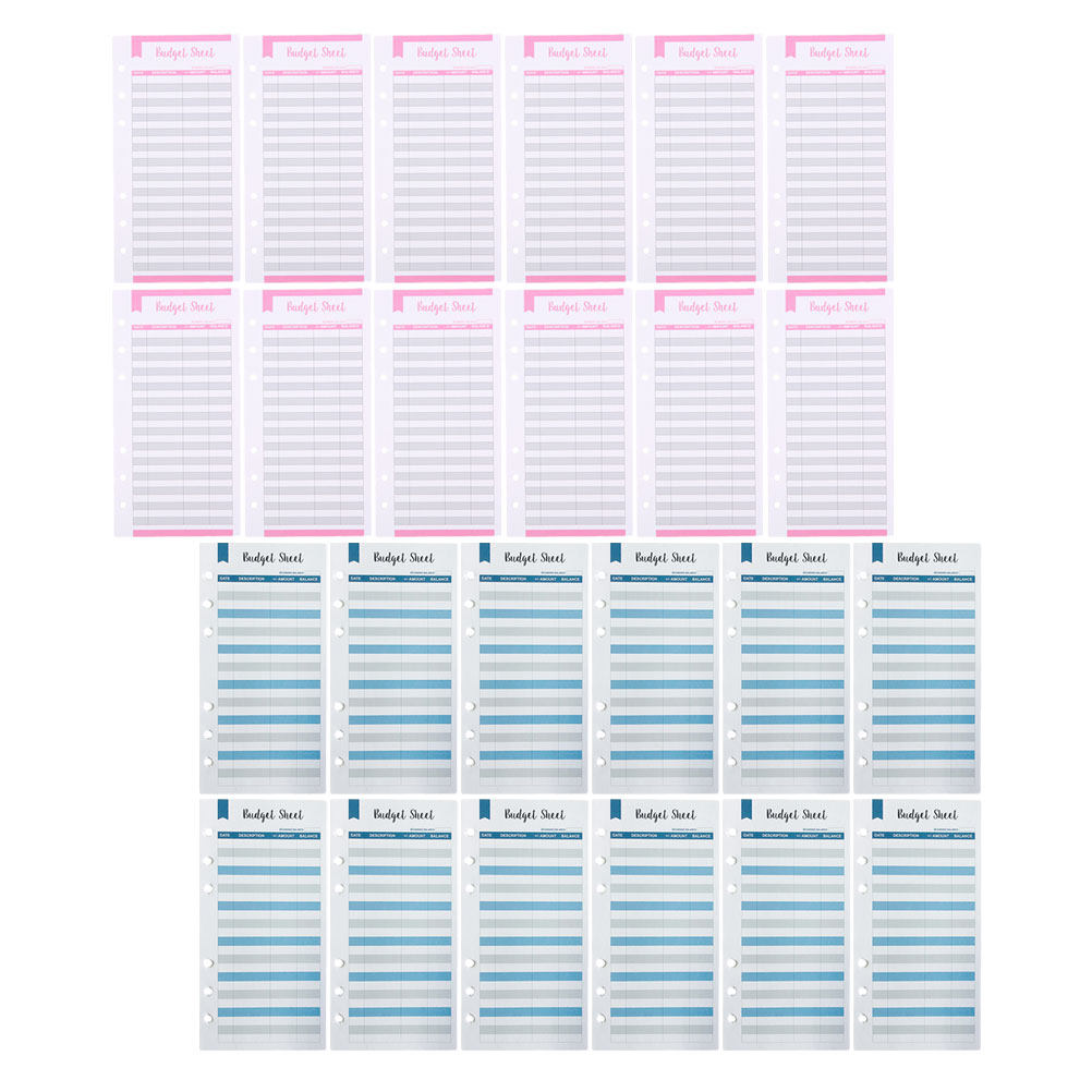 แผ่นบันทึกงบประมาณเงินสด 24 ชิ - Home Office Budget บทวิจารณ์และราคา