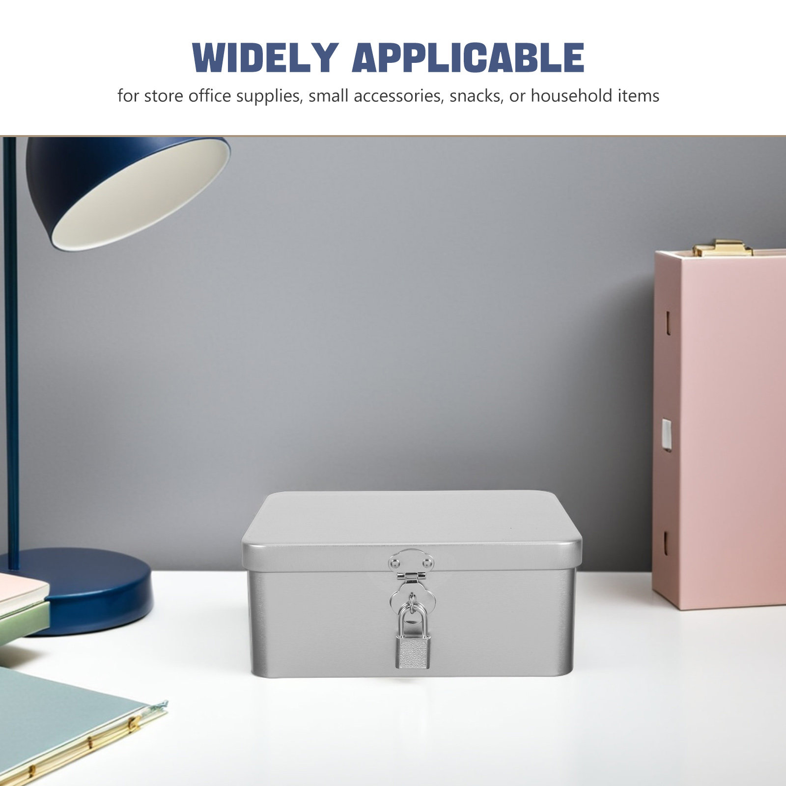 กล่องเหล็กเคลือบดีบุกขนาดเล็ก  - Home Office Industrial Design บทวิจารณ์และราคา
