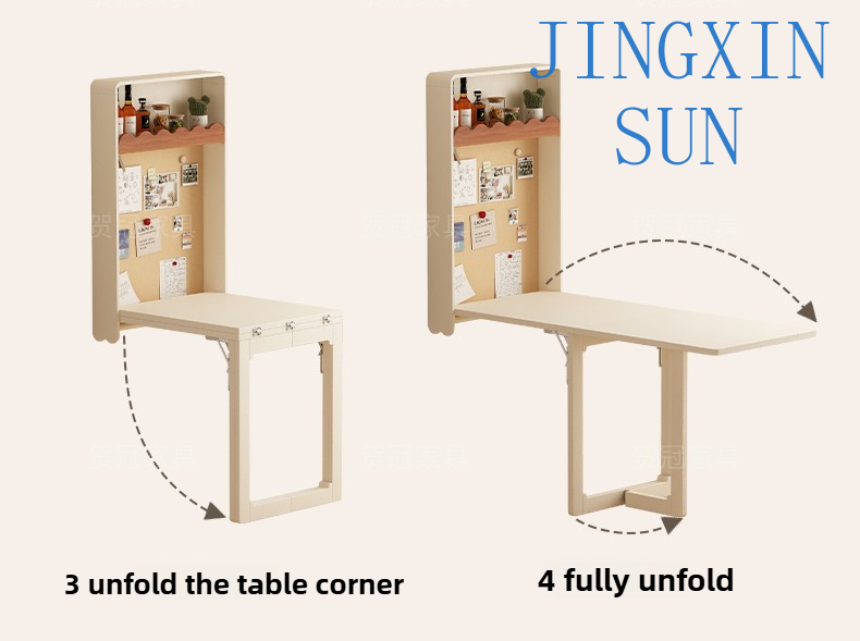 โต๊ะพับติดผนังแบบทันสมัย พร้อม - Home Office Ikea บทวิจารณ์และราคา