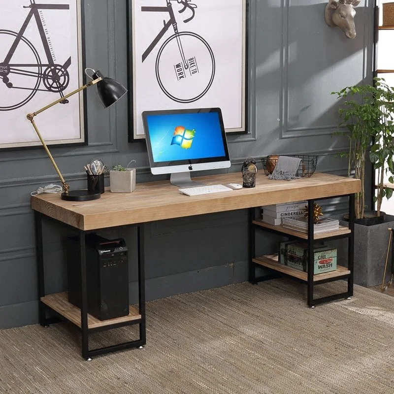 -โต๊ะคอมพิวเตอร์ที่นั่งเดี่ยวไ - Home Office Industrial Design บทวิจารณ์และราคา
