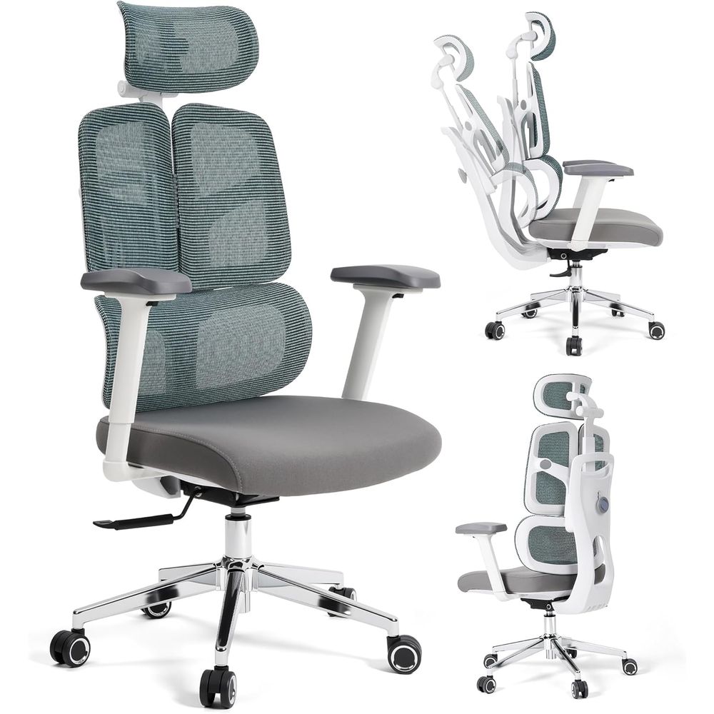 เก้าอี้สำนักงานตาข่ายแบบเออร์โ - Ergonomic Office Chair บทวิจารณ์และราคา