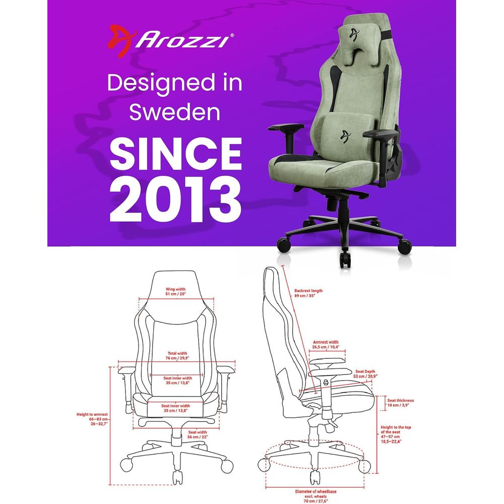 เก้าอี้เล่นเกมขนาดใหญ่ตามหลักส - Ergonomic Office Chair บทวิจารณ์และราคา