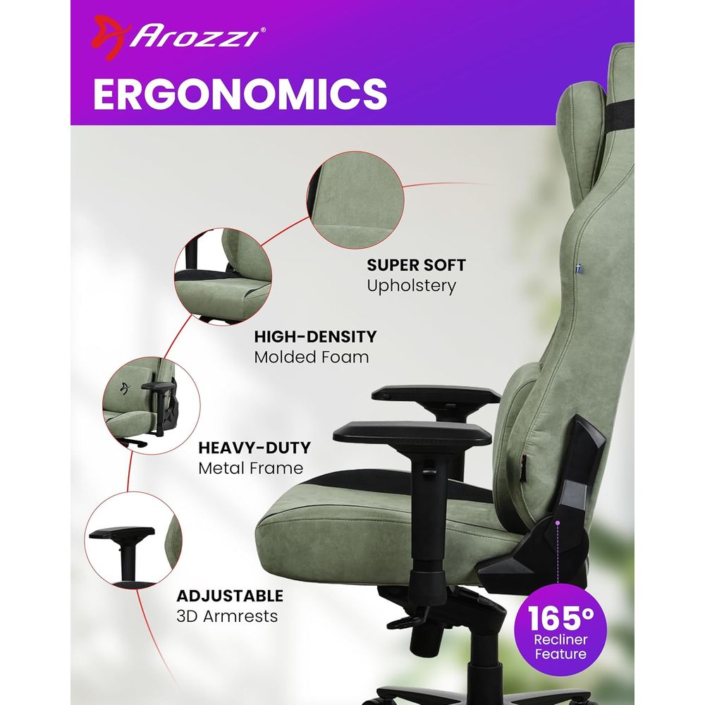เก้าอี้เล่นเกมขนาดใหญ่ตามหลักส - Ergonomic Office Chair บทวิจารณ์และราคา