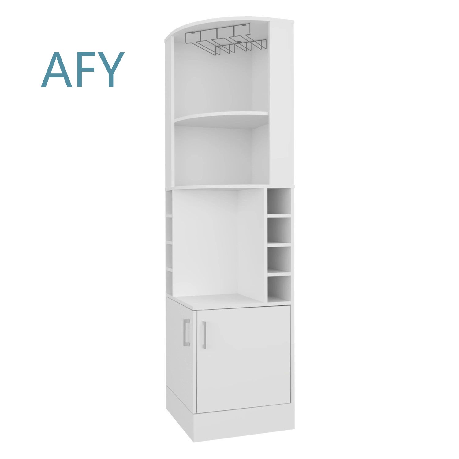 ตู้บาร์เข้ามุมสีขาวพร้อมที่เก็ - Home Office Ikea บทวิจารณ์และราคา