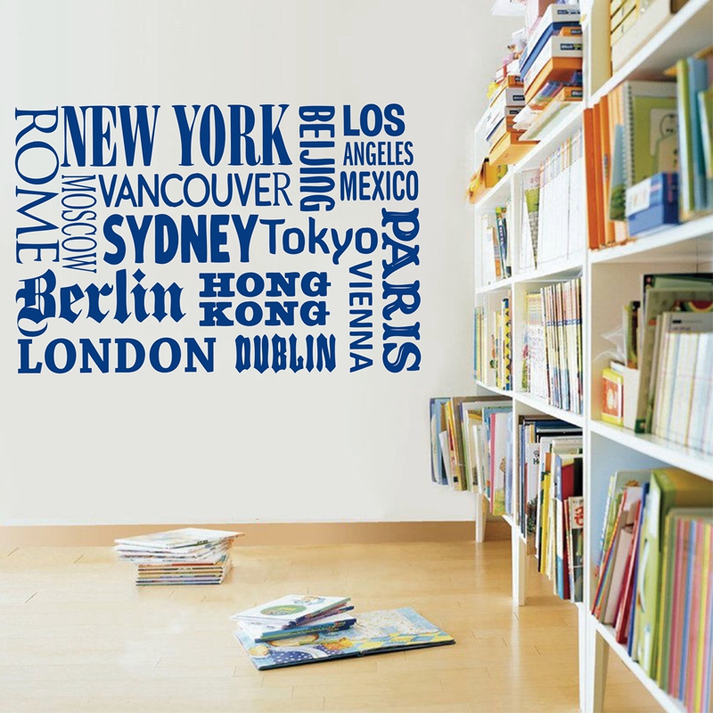 New York London Paris Quote สต - Home Office Quotes บทวิจารณ์และราคา