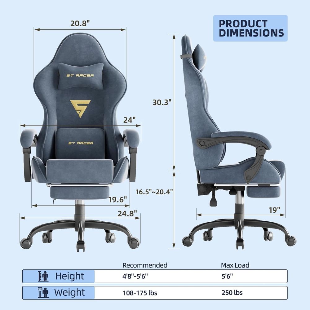 เก้าอี้เกมมิ่งตามหลักสรีรศาสตร - Ergonomic Office Chair บทวิจารณ์และราคา