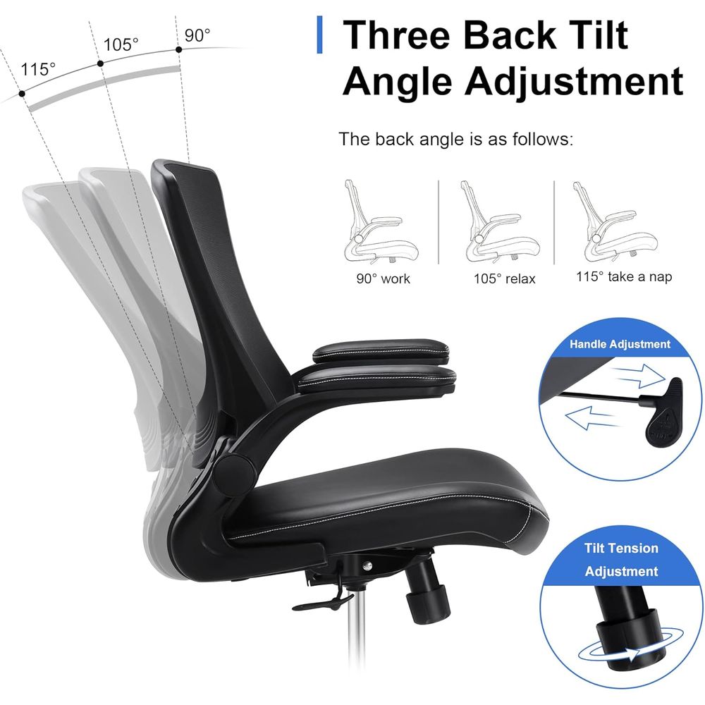 เก้าอี้สำนักงานพนักพิงสูงปรับเ - Ergonomic Office Chair บทวิจารณ์และราคา