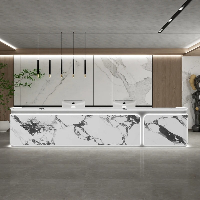 โต๊ะเคาน์เตอร์สำหรับลูกค้าในธุ - Home Office Industrial Design บทวิจารณ์และราคา