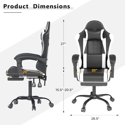เก้าอี้เกมมิ่งพร้อมพนักพิงศีรษ - Ergonomic Office Chair บทวิจารณ์และราคา
