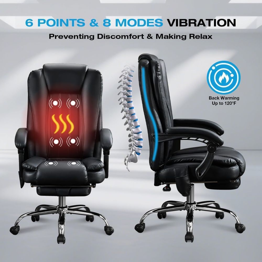 เก้าอี้สำนักงานนวดเพื่อสุขภาพร - Ergonomic Office Chair บทวิจารณ์และราคา