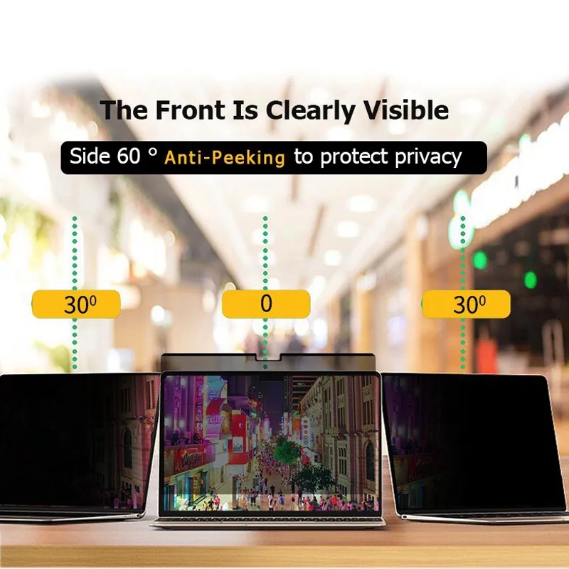ฟิล์มกันมองข้างแบบแม่เหล็กสำหร - Monitor Privacy Screen บทวิจารณ์และราคา